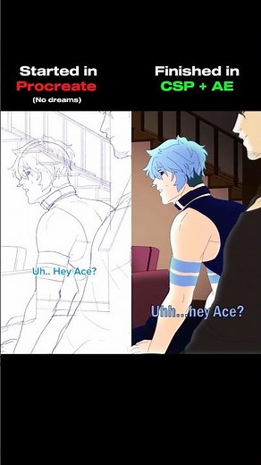 My animation process start to finish #2danimation #originacharacter #animation #digitalart