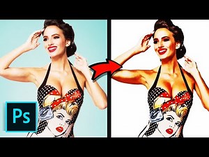 How to Create a Retro Pin-Up Poster / 1950s-Style/ Vintage Look in Photoshop