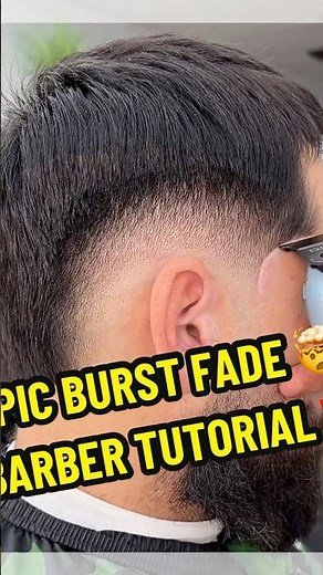 EPIC Burst Fade Mohawk 🥶 Barber Tutorial 💥💈Step by Step Haircut POV 📚 Take Notes 📝