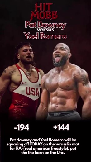 Pat Downey vs Yoel Romero: Wrestling Match Highlights