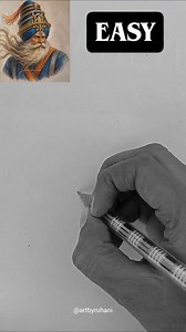 20K views · 3.5K reactions | Easy Baba Deep Singh Ji drawing tutorial ✍️ . . #drawing #Waheguru #BabaDeepSinghJi #SikhHistory #PunjabDiShaan #Waheguru #SikhWarrior #KhalsaSpirit #SikhPride #PunjabCulture #SarbatDaBhala #SikhLegacy #FaithAndCourage #SikhReels #HistoryOfPunjab #NanakNamLeva #KhalsaPanth #SikhTradition | artbyruhani | Facebook