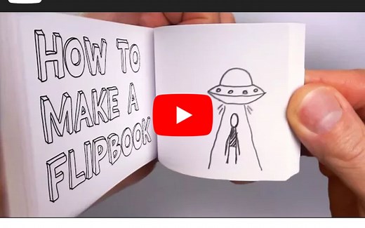 DIY翻页书(制作过程)//How to MAKE A FLIPBOOK //Andymation