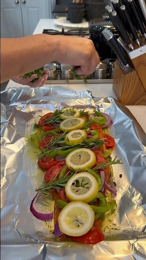Baked Steelhead Trout