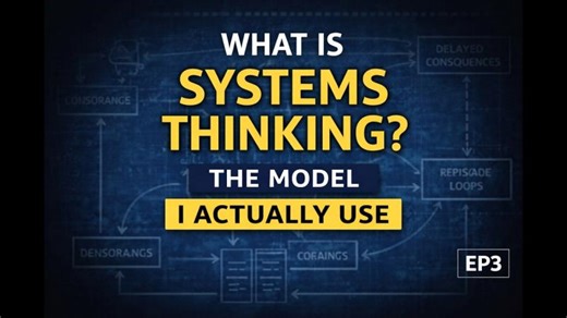 What Is Systems Thinking? — EP3: The Model I Actually Use | Jonas Wolffsen