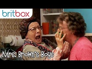 Agnes Gets Hypnotized into Thinking She's A Dog | Mrs Brown's Boys
