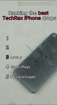 The Best ‪@TechRax‬ iphone durabilty tests #iphone #destruction #youth