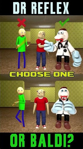 Dr Reflex or Baldi in Backrooms (SFM Parody)