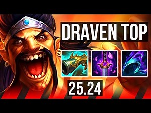 DRAVEN vs RIVEN (TOP) | 9/1/1 | EUW Master | 25.24