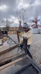 27K views · 488 reactions | All steel DIY hay unroller! Would you use this? #welding #hay #welder #fyp #diy #farmlife | Tick Creek Ranch | Facebook