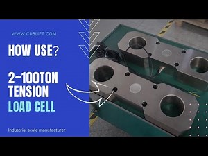 How does Tension load cell B-type 2 to 100 ton(CUBTEC load cell manufacturer 2022)