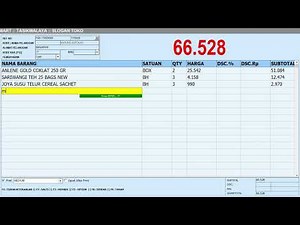 Tutorial Aplikasi Kasir