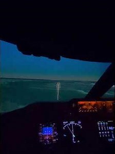 Level D 747 Sim Crosswind Landing