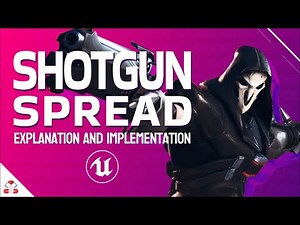 SHOTGUN BULLET SPREAD in Unreal Engine