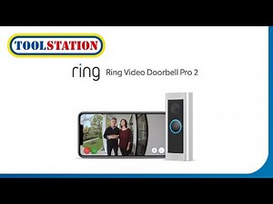 Ring Pro 2 Doorbell: Full View HD+, 3D Motion, Ultimate Front Door Security | Toolstation