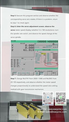 How to use FANUC servo motor as spindle motor