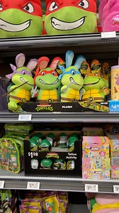 Walmart TMNT Easter section is all so cute! #walmart #tmnt #teenagemutantninjaturtles #plushies #easter | DisneySweetstuff