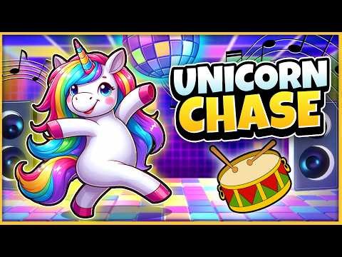 Going on a Unicorn Chase | Brain Break Party | Dragon Hunt | Dance Song For Kids | Bear Hunt
