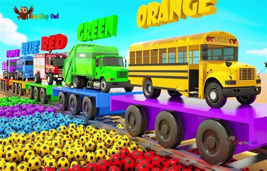 Cinco Monitos: Aprende Colores con Canciones Infantiles