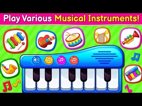 Baby Games: Piano & Baby Phone 👶🎵 | Fun Learning Game for Toddlers Part 2|Toddler Learning Game 👶🎵