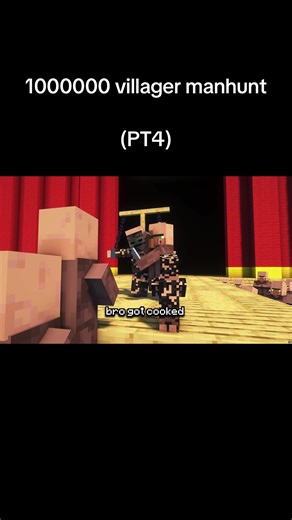 1 Million Villager Manhunt Challenge in Minecraft