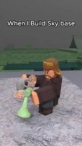 When I Build Sky base in 99 Nights in the Forest 💀 | Dark Forest