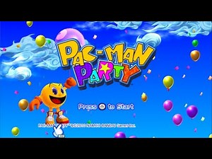 Pac-Man Party (Wii) Intro + Gameplay