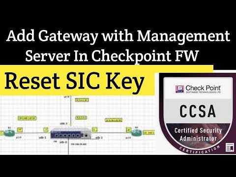 Day 02 | Add Security Gateway with Management Server in Checkpoint- Checkpoint Firewall R80