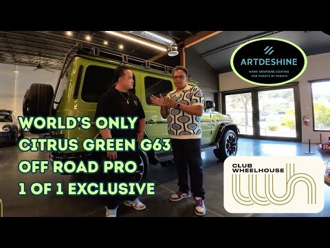 A 1 of 1 Citrus Green G63 AMG, a Private Car Club, and a Master Detail Reveal — Perfect Day