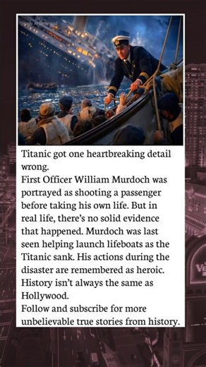 Titanic’s Biggest Historical Mistake: The Truth About Officer William Murdoch 🚢