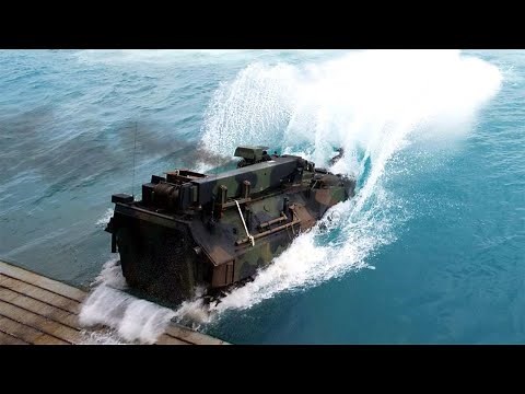 Assault Amphibious Vehicle Sinking