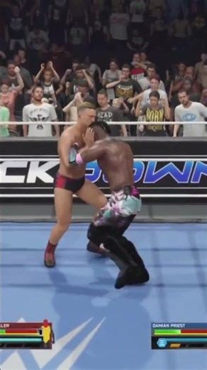Epic Wrestling Slam! Knockout Blows & Pinfall Chaos! #shorts