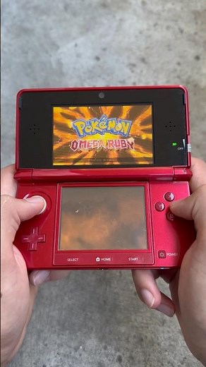 Pokémon Omega Ruby on the 3DS!