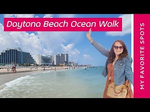 Let's Take a Walk on Daytona Beach & Visit My Favorite Spots | "The World's Most Famous Beach"