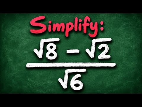 How to Simplify Radical Expressions | Rationalizing the Denominator | Surds - SAT, ACT, GCSE Maths