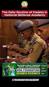 137K views · 4.8K reactions | Daily Routine of NDA Cadet | Life At National Defence Academy #lifeatnda #nationaldefenceacademy #trendingshorts #nda | Trishul Defence Academy | Facebook