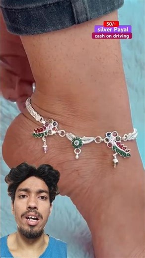 New Designer Beautiful Silver Payal 😍 78% Discount Offer | Dulhan Payal Latest Design #payal