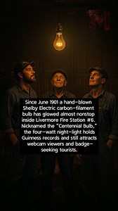 Centennial Bulb, 1901: World’s Longest-Lit Lamp #CentennialBulb #LongestBurningLight #Livermore | TerrifyingMyths