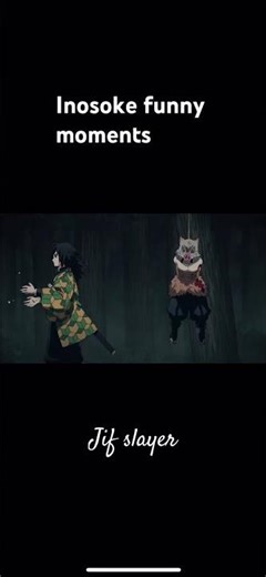 Inosuke funny moments#viral #demonslayer