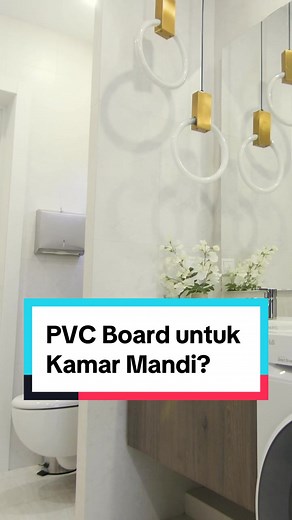 PVC Board untuk Kamar Mandi?