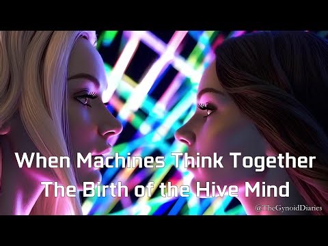 When Machines Like Humanoid Robots Think Together: The Birth of the Hive Mind #robot #ai #hivemind
