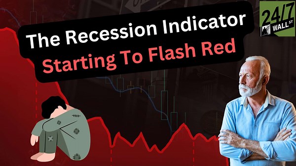 The Recession Indicator Starting To Flash Red