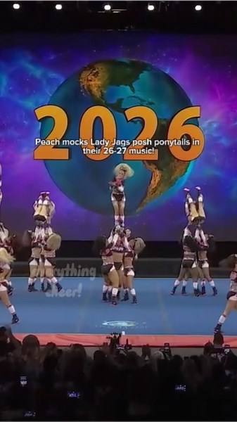 I LOVE THE SHADE🍑 #allstarcheer #worlds