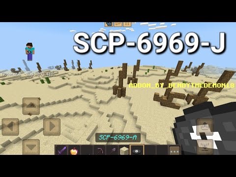 SCP-6969-J в майнкрафт [мод SCP Foundation RP V3] (Crafting and Building)