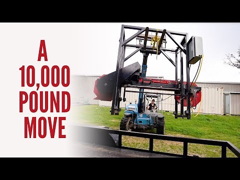 A 10,000 Pound Move | Moving Big and Heavy Equipment