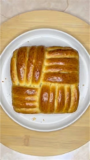 Perfect Golden Buns ✨ #sweet #croissant