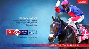 36 reactions | HEAVY METAL: Famous Win For Charismatic Jockey...