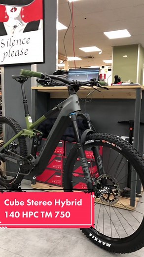 Cube Stereo Hybrid 140 HPC TM 750 Flashgrey‘n‘olive Overview