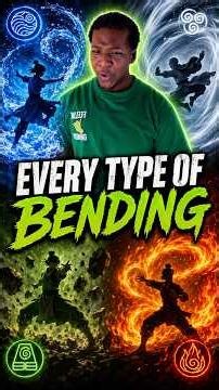AVATAR THE LAST AIRBENDER EVERY TYPE OF BENDING 😮