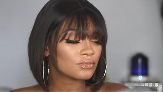 bob wigs with air bangs