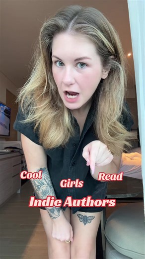 Who is your favorite Indie Author? Tell me in the comments! #indieauthor #booktok #books #fyp